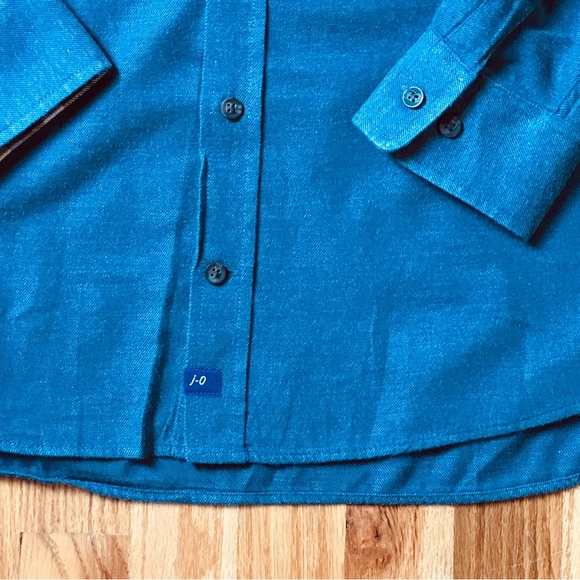 Johnnie-O Men’s XL Midnight Flannel Grommet Surf Long Sleeve Button Down Shirt - Picture 2 of 8